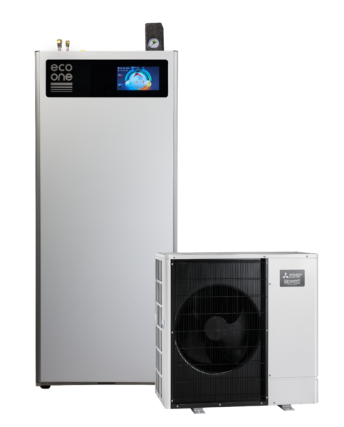 ECO-ONE DHW + Tepelné čerpadlo Mitsubishi
